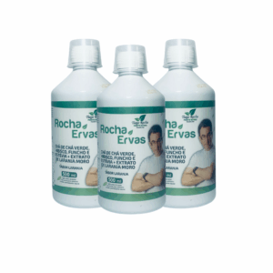 2 Frasco Rocha Ervas + 1 Frasco de Brinde