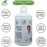 Poderoso Suco Gel da Babosa Aloe Vera Tiago Rocha 1 Litro laranja - Imagem 1