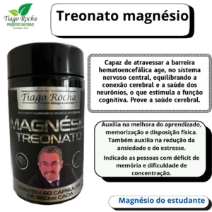 1 pote Magnésio Treonato 1100mg