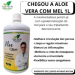 Poderoso Suco Gel da Babosa Aloe Vera com MEL Tiago Rocha 1L - Imagem 1