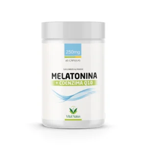 MELATONINA + COENZIMA Q10 – 250mg – 60 cápsulas (durma melhor)