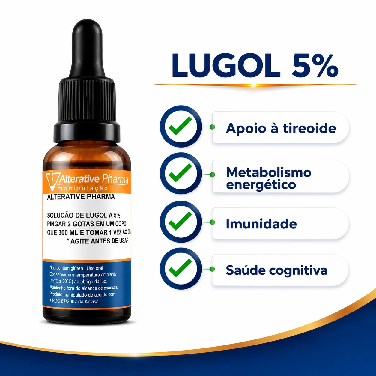 Lugol iodo 5% 30ml